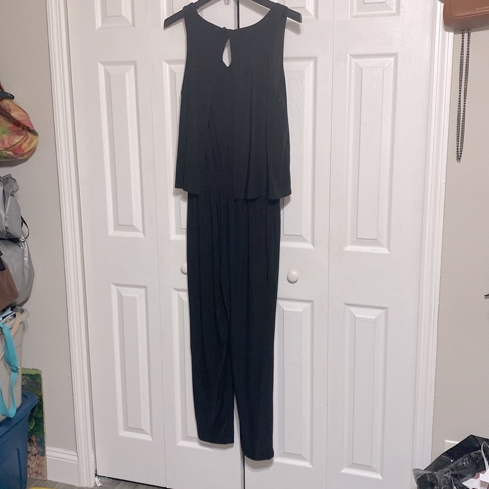 INC Sleeveless Black Jumpsuit SIZE P/L - Picture 5 of 12
